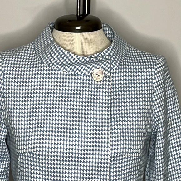 Wanko Houndstooth Cropped JacketBlazer- Size Small (34) - Picture 2 of 7